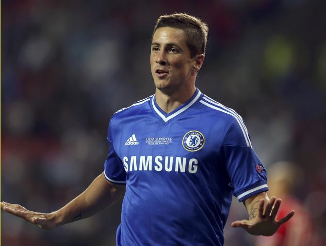 Fernando Torres dopo il gol. Action Images/Reuters 